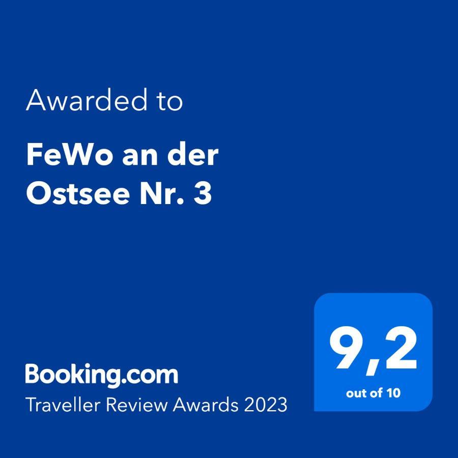 奥斯特巴德里克Fewo An Der Ostsee Nr. 3公寓 外观 照片